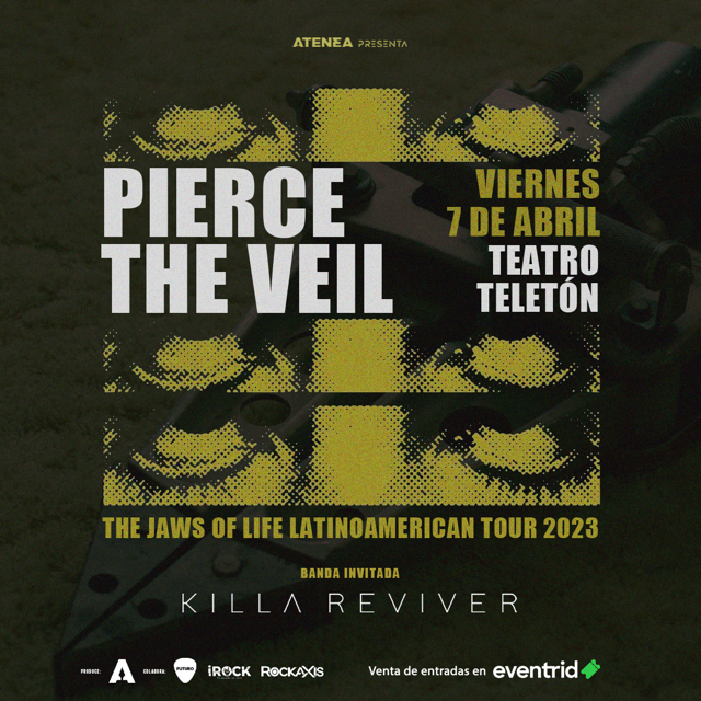 Killa Reviver abrirá concierto de Pierce the Veil